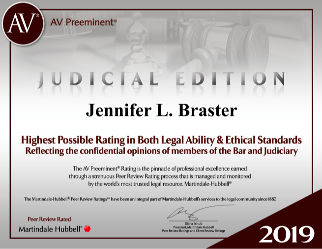 Jennifer Braster -Judicial Edition