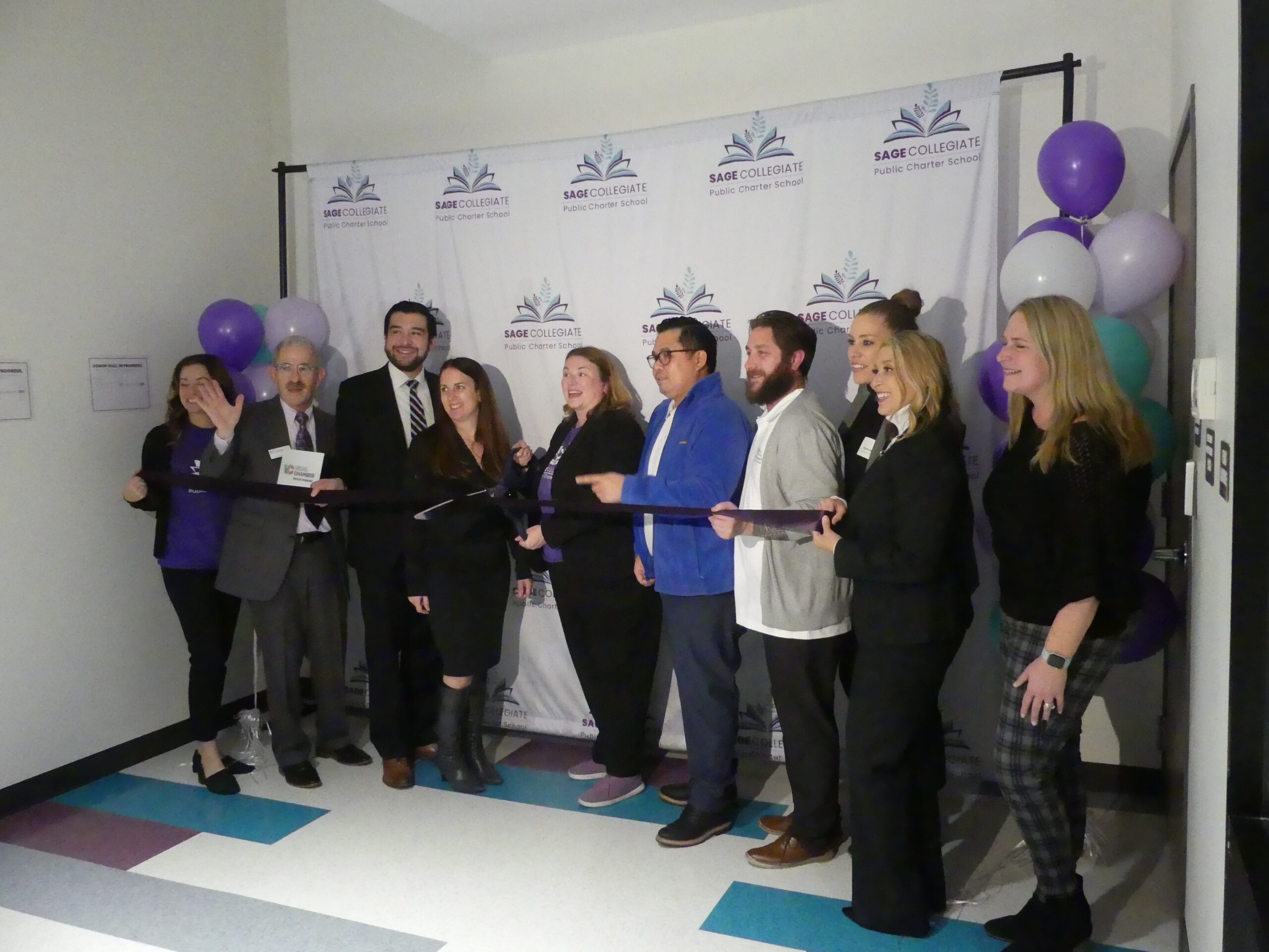 New K-8 Charter School, Sage Collegiate, Hosts Ribbon Cutting Ceremony