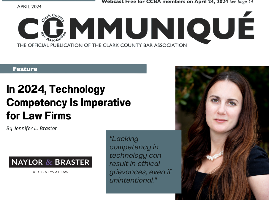 In 2024, Technology Competency Is Imperative for Law Firms