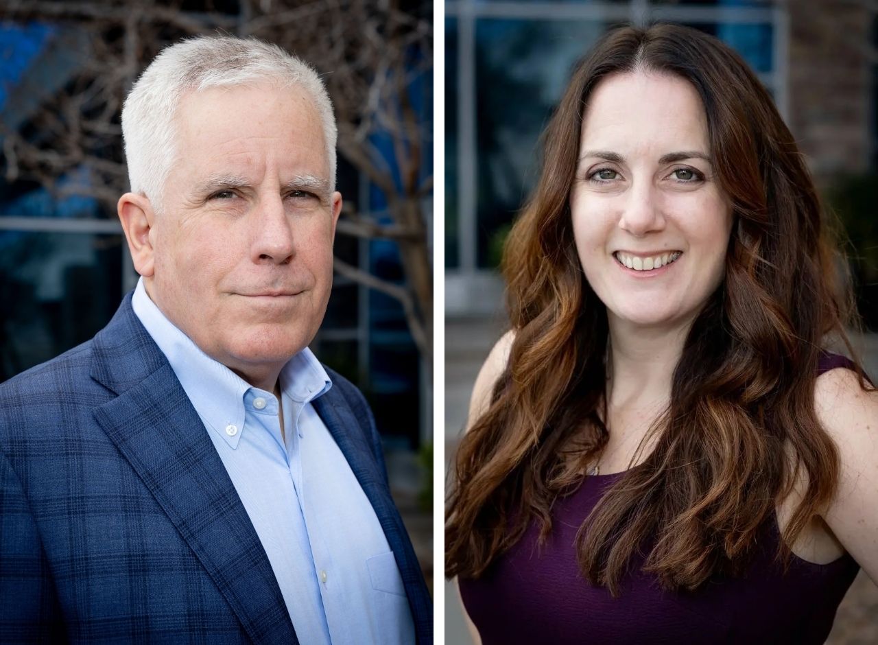 John Naylor and Jennifer Braster